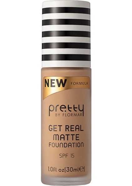 Pretty Mattifying Foundation - Mat Fondöten Beige NO:006