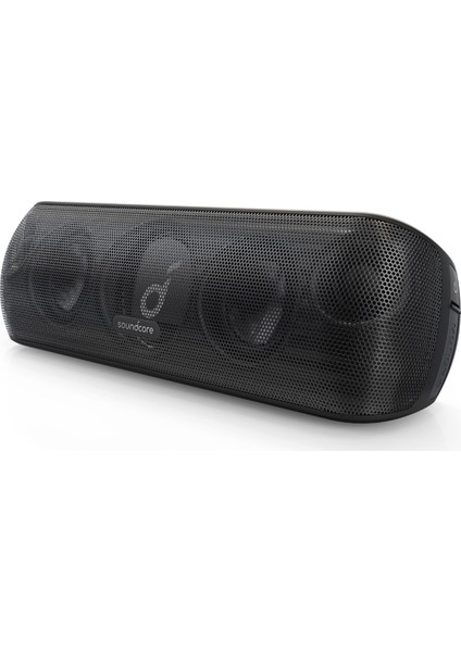 Soundcore Motion+ Kablosuz HiFi Bluetooth Hoparlör - 30W Stereo Ses - IPX7 Suya Dayanıklılık - 12 Saate Varan Şarj - Siyah - A3116 (Anker Türkiye Garantili)