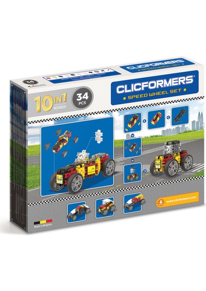 Speed Wheel Set - 34 Parça
