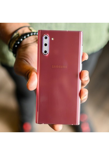 Samsung Galaxy Note 10 / Note 10 Plus (5G) Için Kamera Lens Koruma Set (5 Adet)