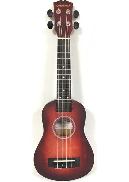 Ukulele 21 İnç (Kırmızı) + Kılıf