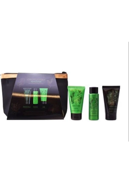 Orofluıdo Amazonia Balm 35 ml + Şampuan 50 ml + Maske 40 ml