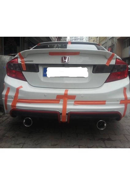 Güneşli Garaj Honda Civic Fb7 Rr Difüzör (Plastik)