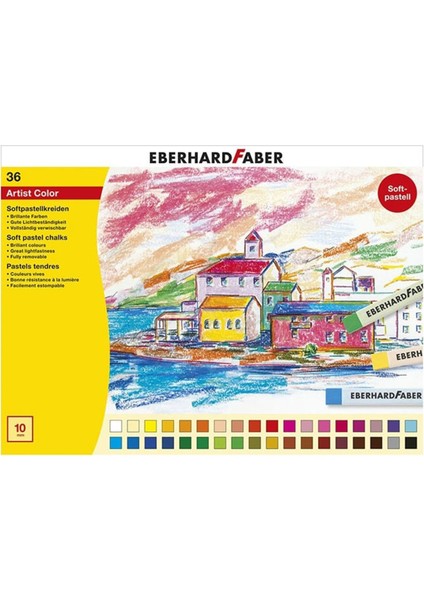 Eberhard Faber Soft Pastel Boya (Toz Pastel Boya) 36 Renk