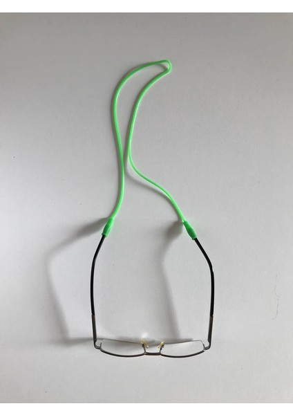 Gözlük Ipi Silikon Tekli Yeşil