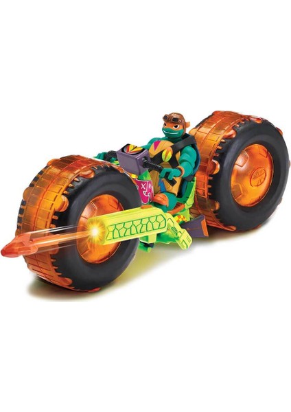 Ninja Turtles Rotmnt Araç ve Aksiyon Figür Oyun Seti - Michelangelo