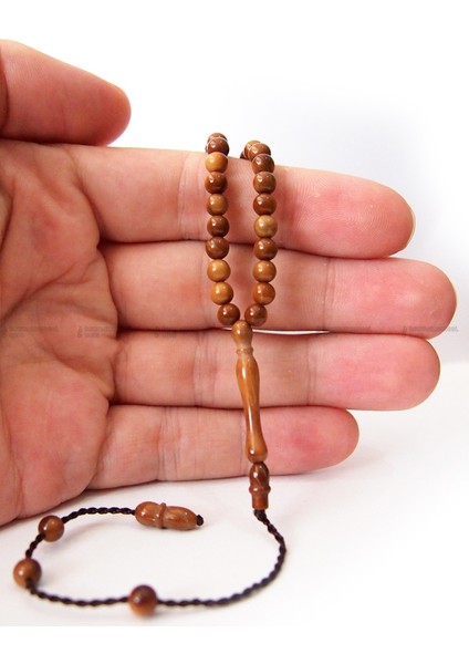 Haremhac 99 adet Mini Boy Yuvarlak Kesim Kuka Tesbih