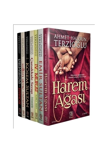 Kösem Sultan - Sultan Genç Osman - Harem Ağası - Ahmet Haldun Terzioğlu - 7 Kitap Takım