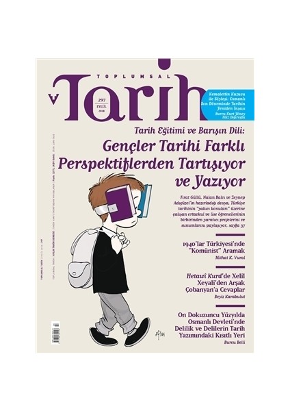 Toplumsal Tarih Dergisi Sayı: 297 Eylül 2018