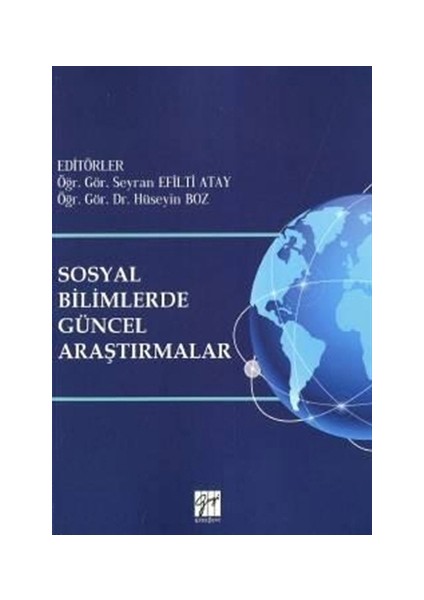 Sosyal Bilimlerde Güncel Araştırmalar