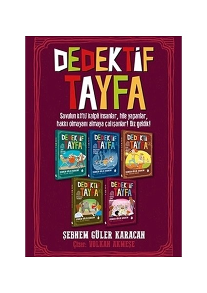 Dedektif Tayfa Seti (5 Kitap Takım)