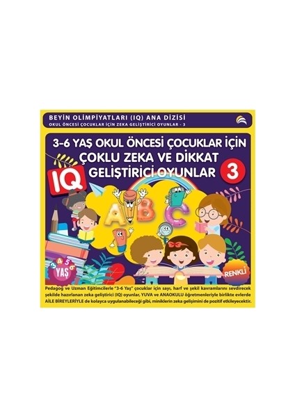 3-6 Yaş Okul Öncesi Çocuklar İçin Çoklu Zeka ve Dikkat Geliştirici Oyunlar 3