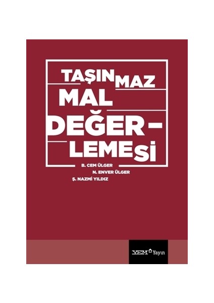 Taşınmaz Mal Değerlemesi