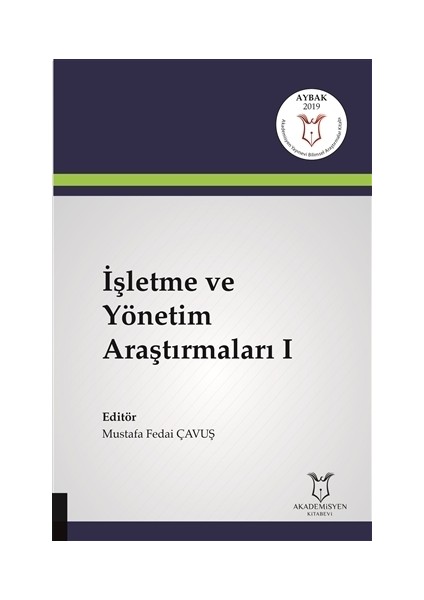 İşletme ve Yönetim Araştırmaları 1