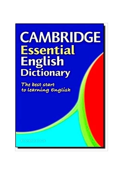 Essential English Dictionary