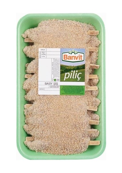 Tabaklı Baby Şiş 750 gr