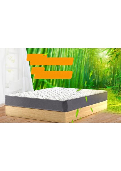 Hybird Bamboo Kumaş  Yaylı Yatak Lüx Soft  Yaylı Yatak 50X90 cm