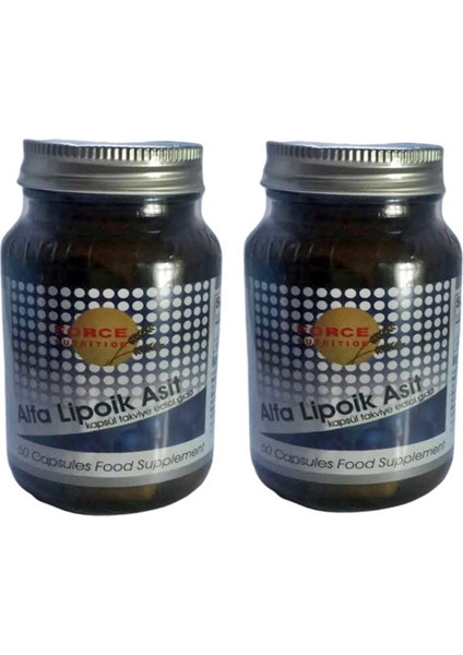 Alfa Lipoik Asit 600 Mg 60 Kapsül 2 Kutu