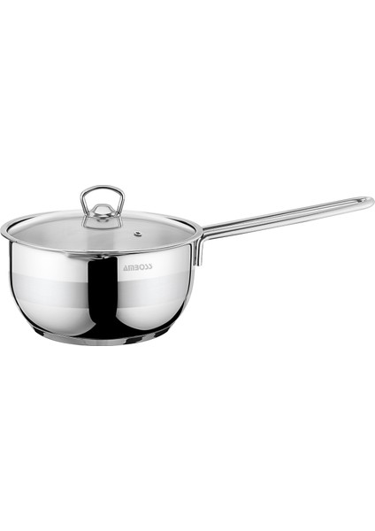 Ambos Saphire 18 Cm Sosluk- Cam Kapaklı