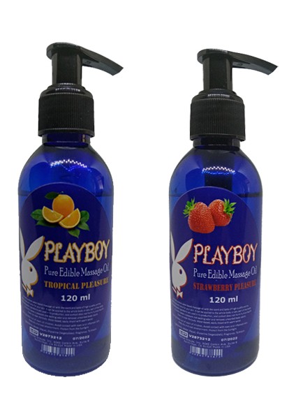 Portakal ve Çilek Aromalı Masaj Yağı