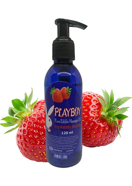 Portakal ve Çilek Aromalı Masaj Yağı