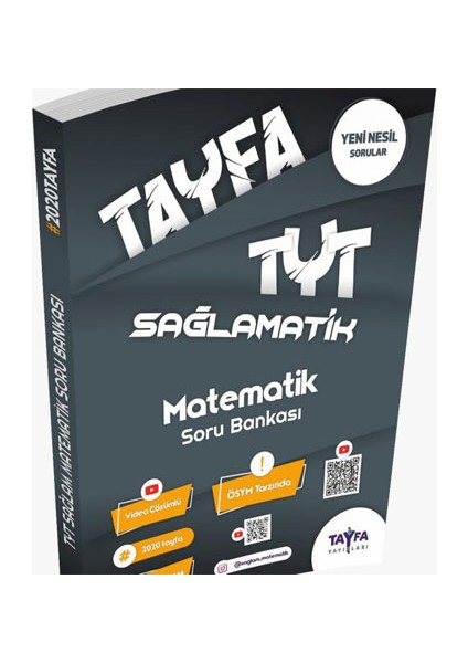 Tayfa Yayınları TYT Sağlamatik Matematik Soru Bankası