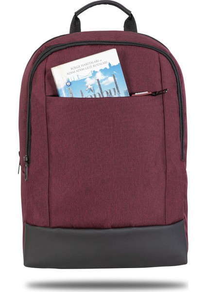 BP-TW1505 TwinColor 15.6" Notebook Çantası - Bordo-Bordo