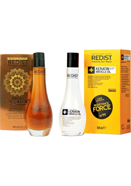 Keratin Yağı + Redist Argan Yağı