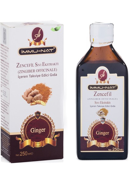 İmmunat Zencefil Ekstraktı 250 ml