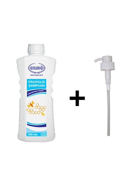 Propolisli Şampuan Normal Kuru Saçlar 1000 ml Aparatlı