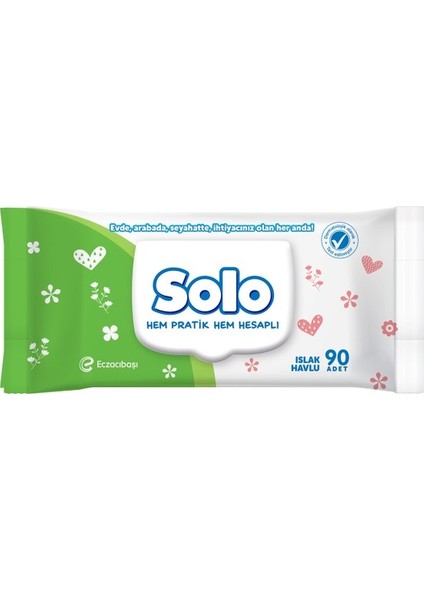 Islak Havlu 90 Lı 12 Paket 1080 Yaprak