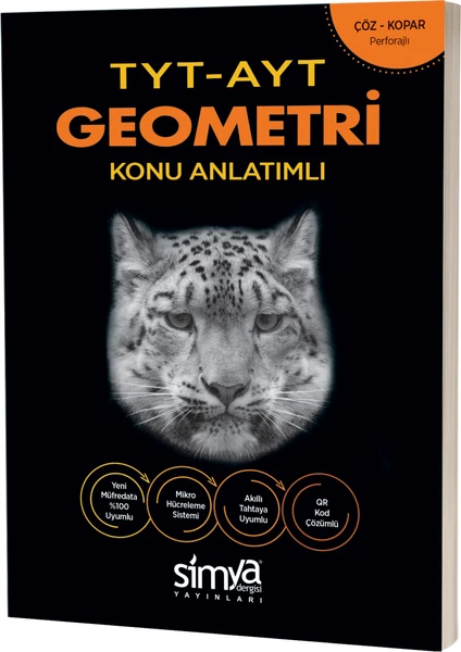 Simya Yayınları  12.Sınıf Geometri TYT - AYT Konu Anlatımlı Kitap