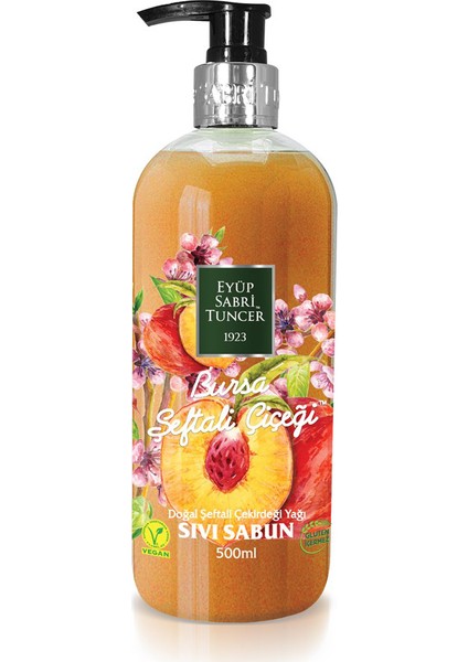 Bursa Şeftali Çiçeği Sıvı Sabun 500 ml