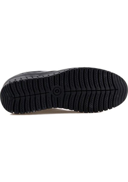 4187 Ortapedik Siyah Günlük Erkek Deri Ayakkabı fırsatları