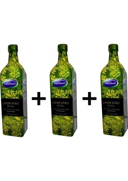 3 Adet Mecitefendi Çakşır Kökü Suyu 3 x 1 lt