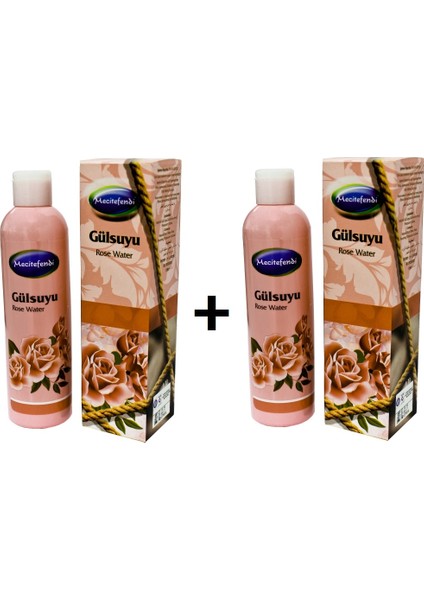 2 Adet Mecitefendi Gül Suyu 2 x 250 ml