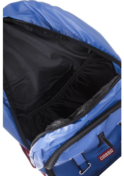 Unisex Laptop Bölmeli Okul Sırt Çantası Mavi 1140