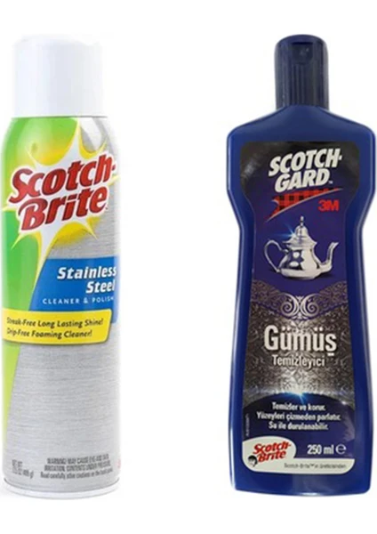 Scotch Brite Scotchgard Gümüş ve Çelik Parlatıcı