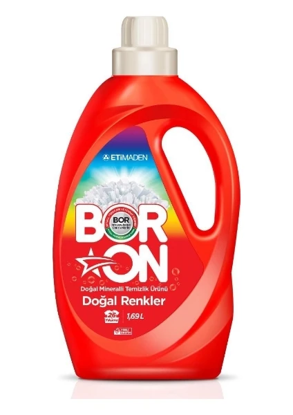 Sıvı Doğal Renkler Doğal Mineralli Temizlik Ürünü 1690 ml