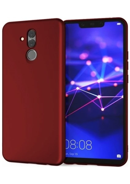 Huawei Mate 20 Lite Premier Silikon Kılıf - Mürdüm