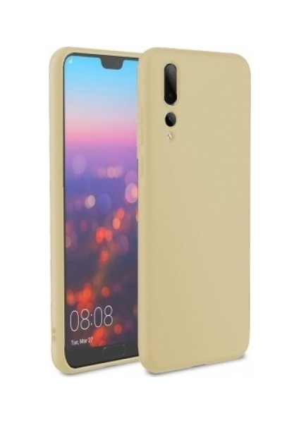 Huawei P20 Pro Premier Silikon Kılıf - Gold