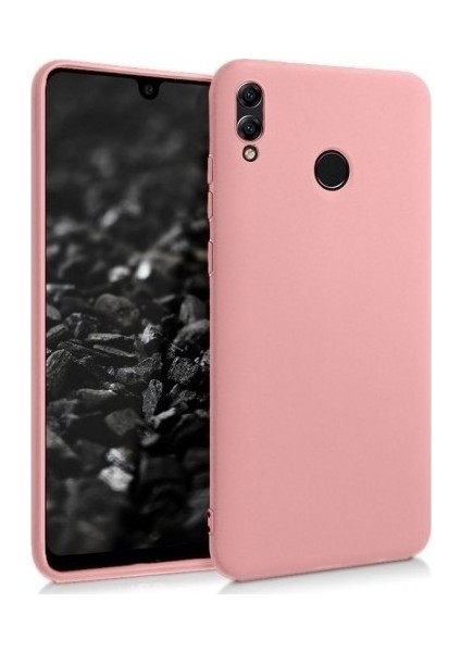Samsung Galaxy M20 Kılıf Ultra Lüx Premier Lüx Silikon Kılıf - Rose Gold