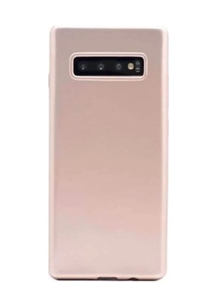 Samsung Galaxy S10 Premier Silikon Kılıf - Gold