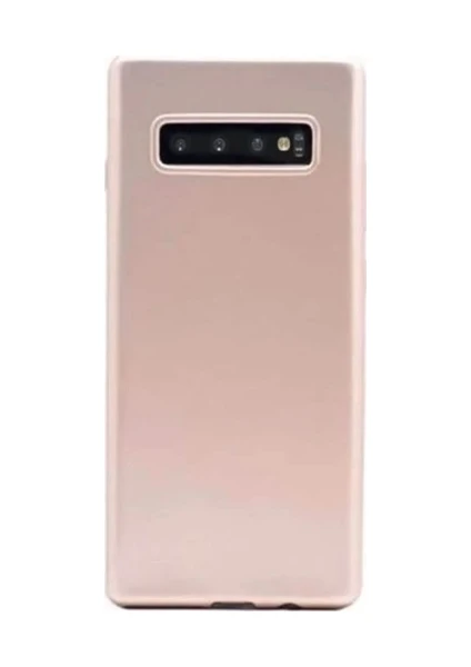 Samsung Galaxy S10 Premier Silikon Kılıf - Gold