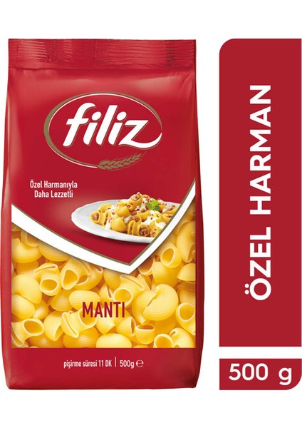 500 Gr Makarna Manti
