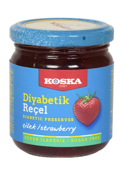 Light Reçel 240 Gr Çilek Şekersiz
