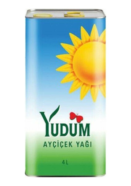 Ayçiçek Yağı 4 lt Teneke