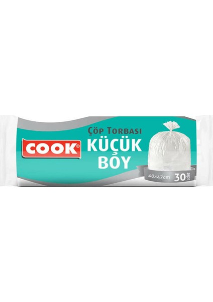 Küçük Boy Çöp Torbası 30 Adet