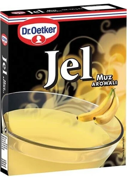 Dr.Oetker Muz Aromalı Jöle 100 Gr