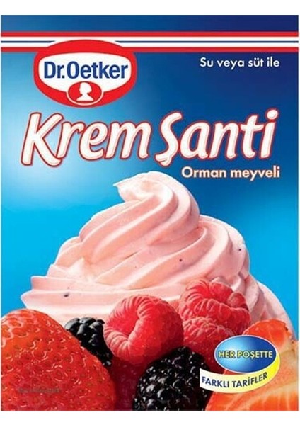 Dr.Oetker Krem Santi Orman Meyv 80 Gr